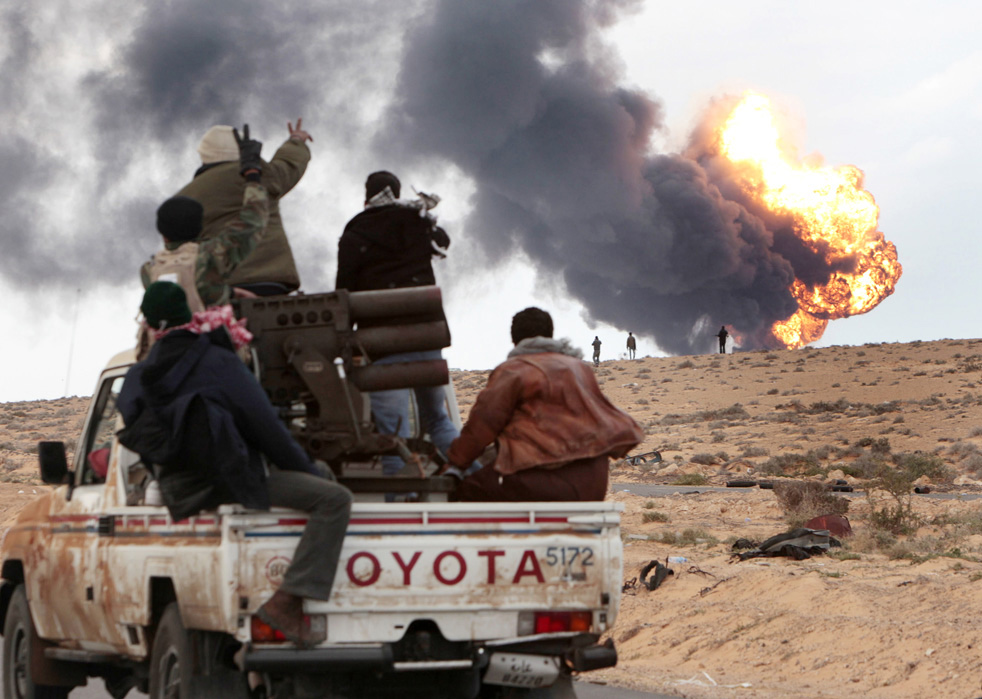 Бои за Рас-Лануф libya rh Война в Ливии: Бои за Рас Лануф