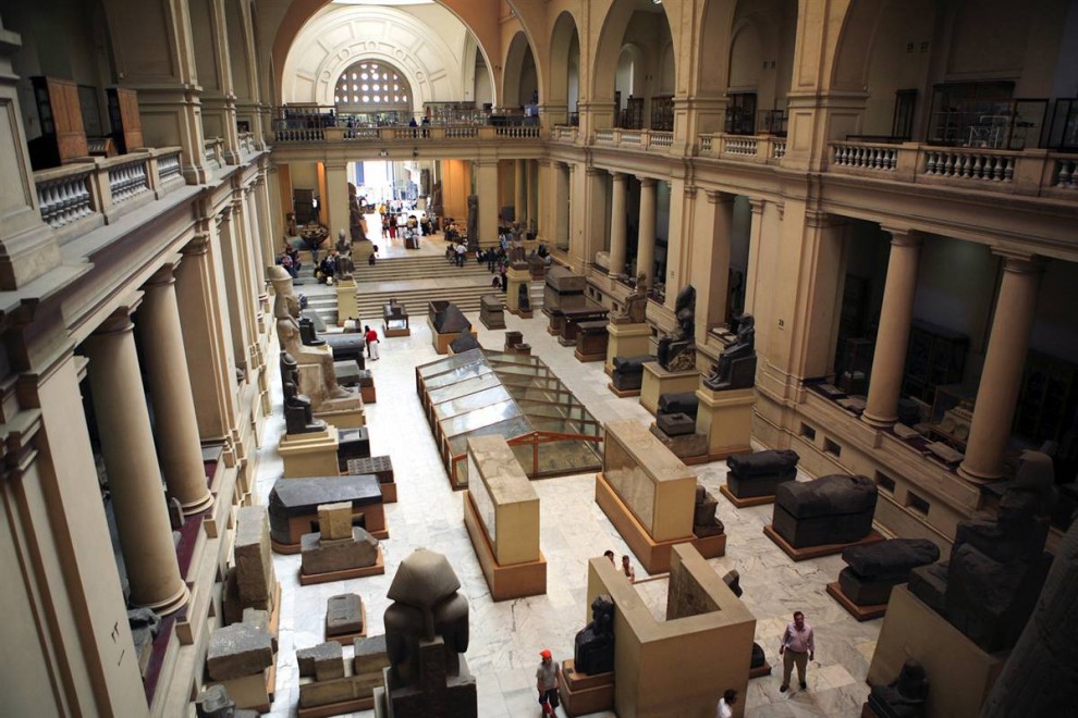 5) Египетский музей, расположенный в Каире, в котором собрана самая большая коллекция египетских древностей. (Gardel Bertrand/Hemis.fr)