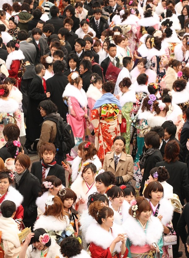 58 Как празднуют День совершеннолетия в Японии