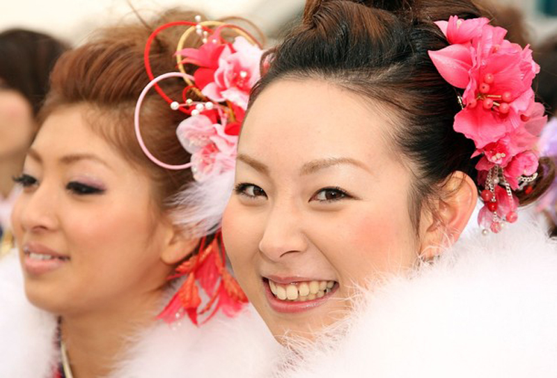 96 Как празднуют День совершеннолетия в Японии