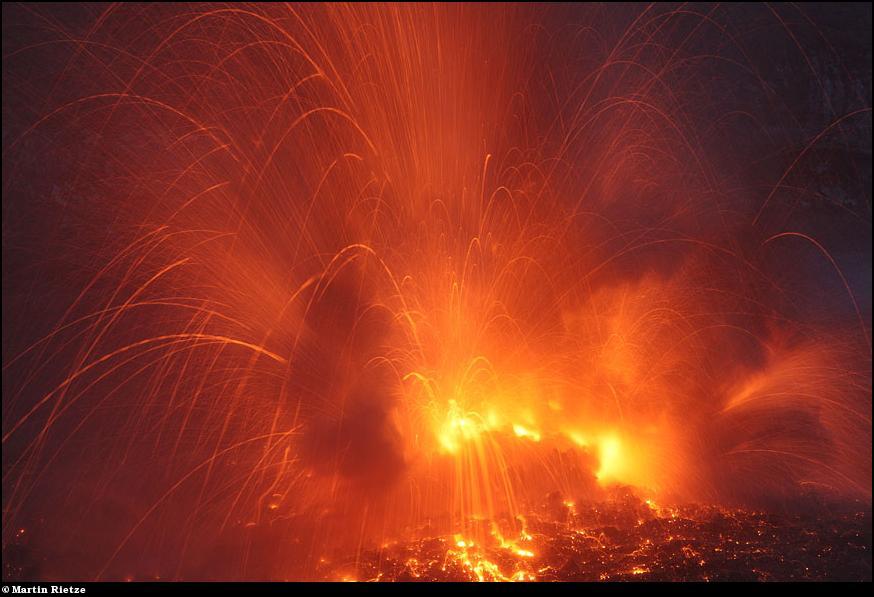 fotos erupciones de los volcanes