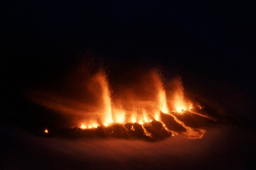 1336 Извержение вулкана в Исландии
