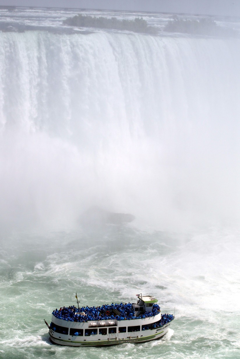 Niagara Falls Maid of the Mist 733896 Ниагарский водопад