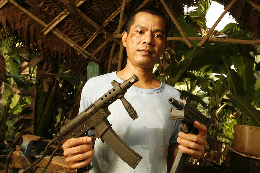 guns01 Artisans senjata di Filipina
