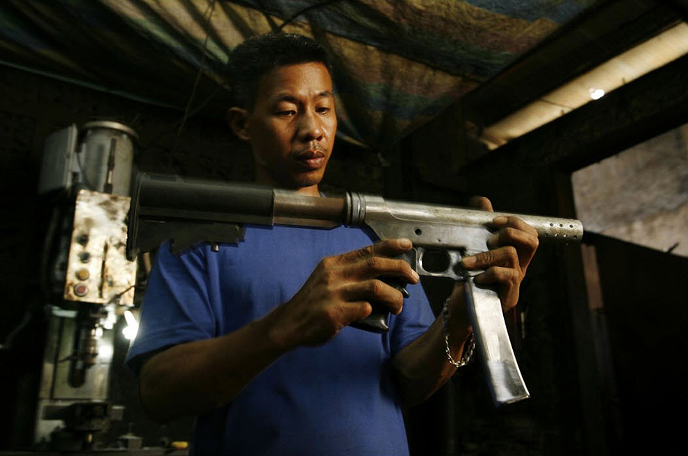 guns13 Artisans senjata di Filipina