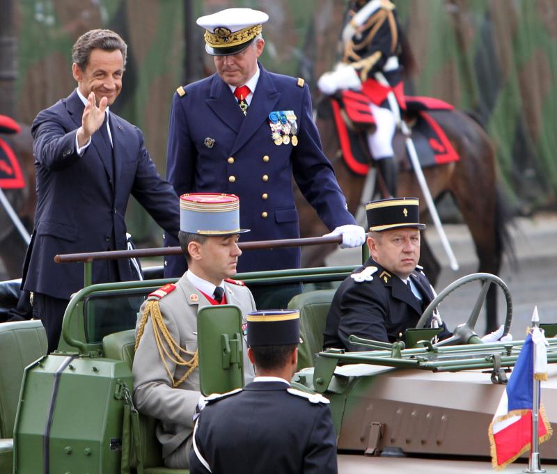 Bastille Day military parade in Paris