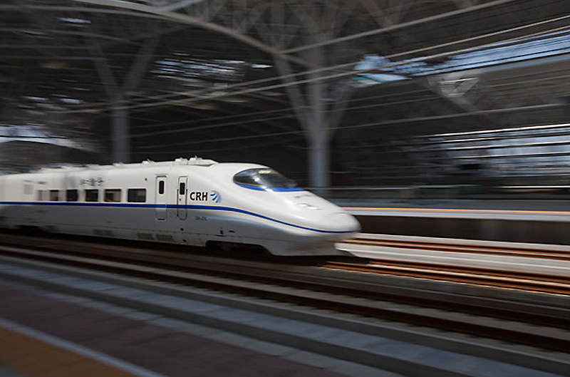 1050 Скоростные железнодорожные линии в Китае