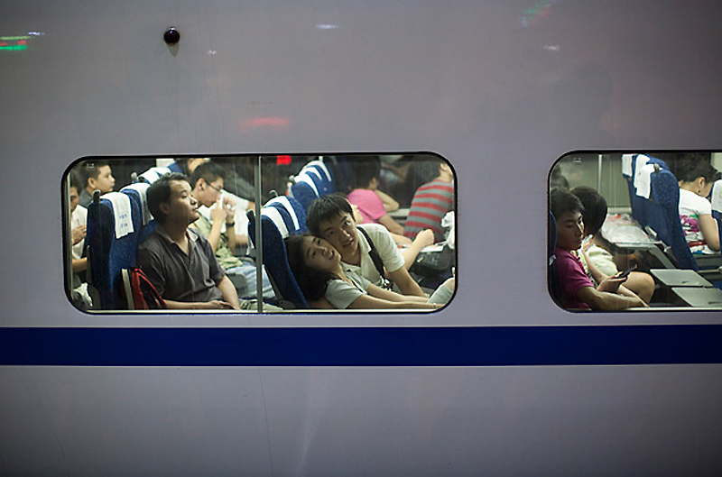 1159 Скоростные железнодорожные линии в Китае