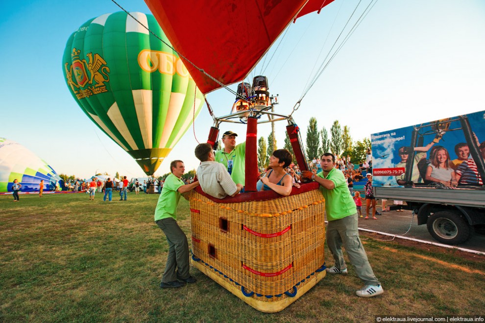 Фестиваль воздушных шаров в Василькове