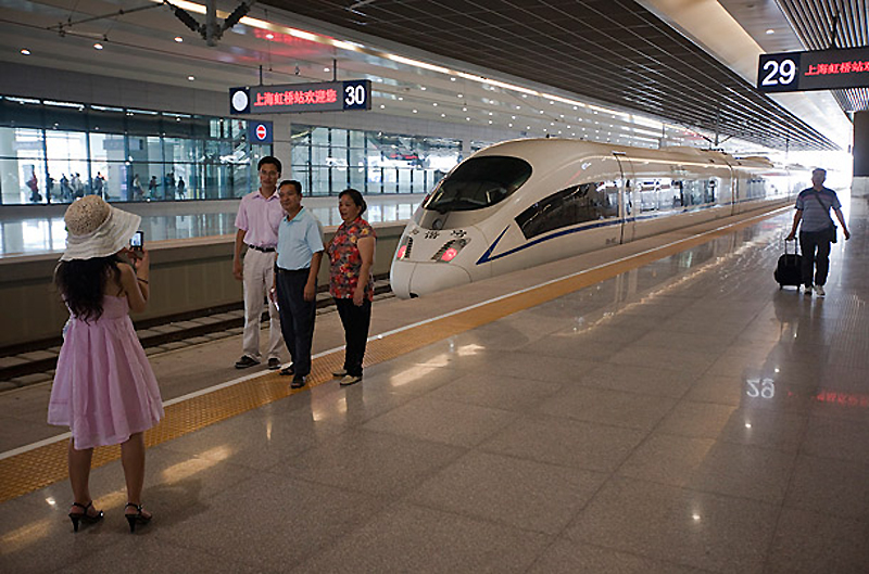 2127 Скоростные железнодорожные линии в Китае