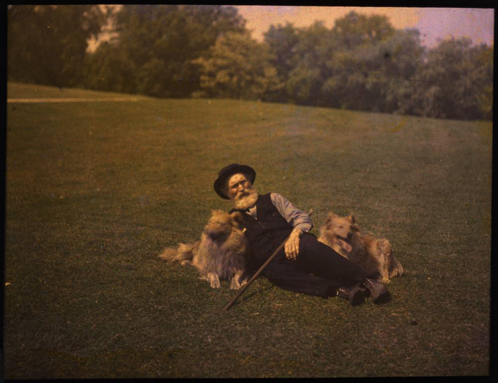 125 Foto berwarna Avtohrom Lumiere awal abad XX