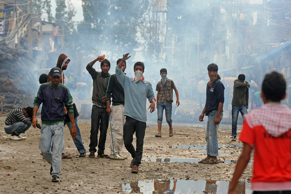Протесты в Кашмире