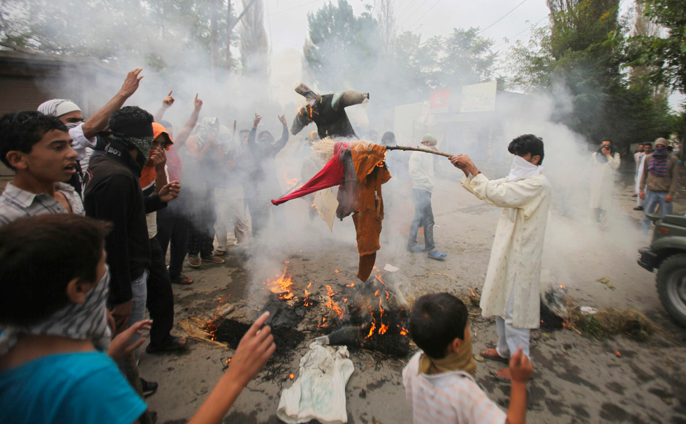 Протесты в Кашмире