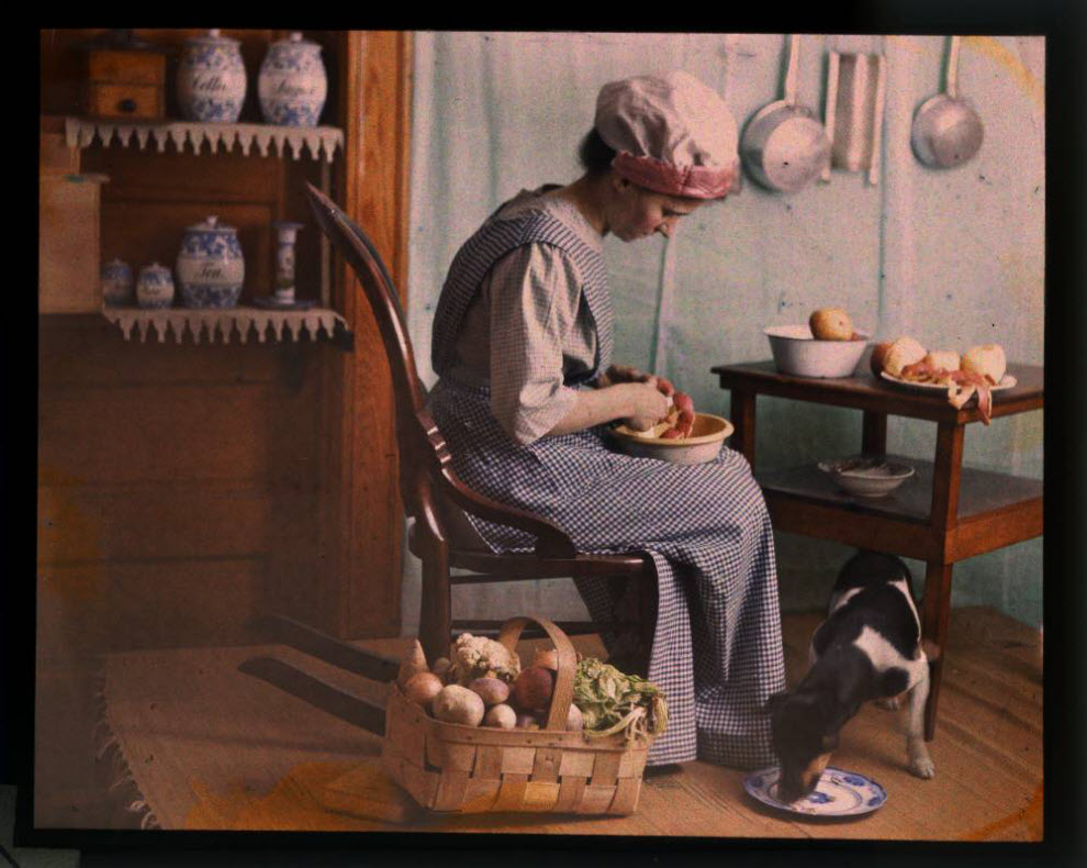 352 Foto berwarna Avtohrom awal abad XX Lumiere