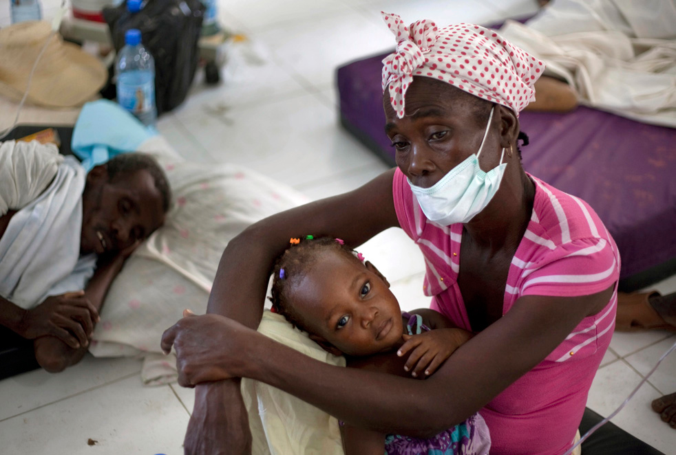 haiti cr Эпидемия холеры на Гаити