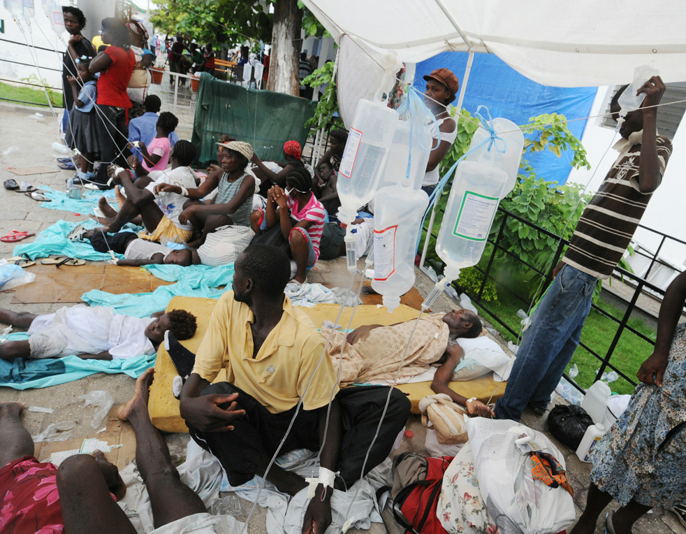 haiti cy Эпидемия холеры на Гаити