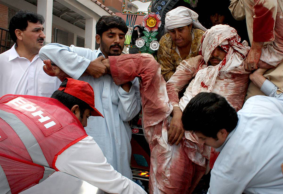 0161 Атака смертника в пакистанской мечети