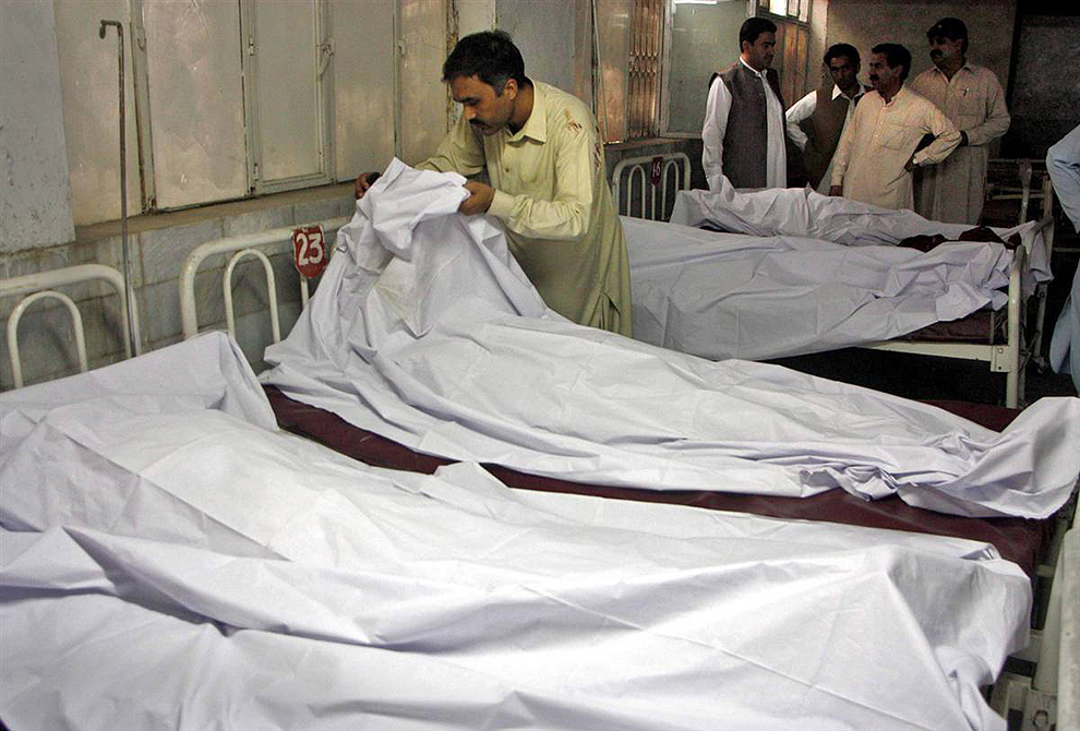 0843 Атака смертника в пакистанской мечети
