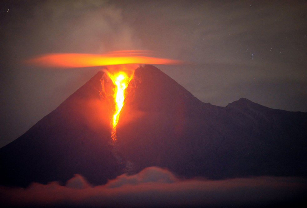 Вулкан Мерапи : НОВОСТИ В ФОТОГРАФИЯХ