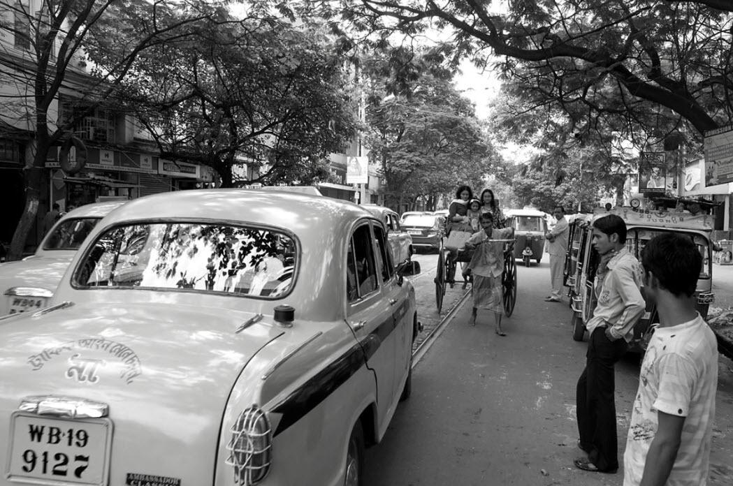 kolkata10 Рикши на улицах Калькутты (Часть 2)