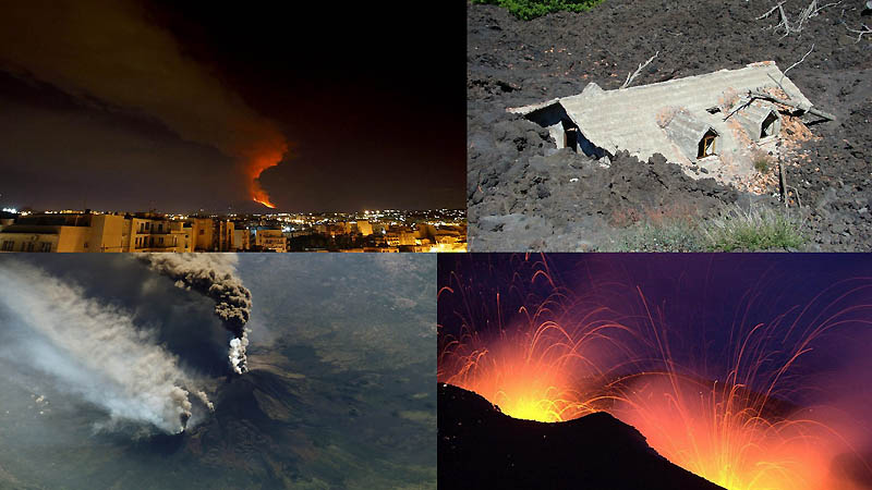 0027 Извержение вулкана Этна
