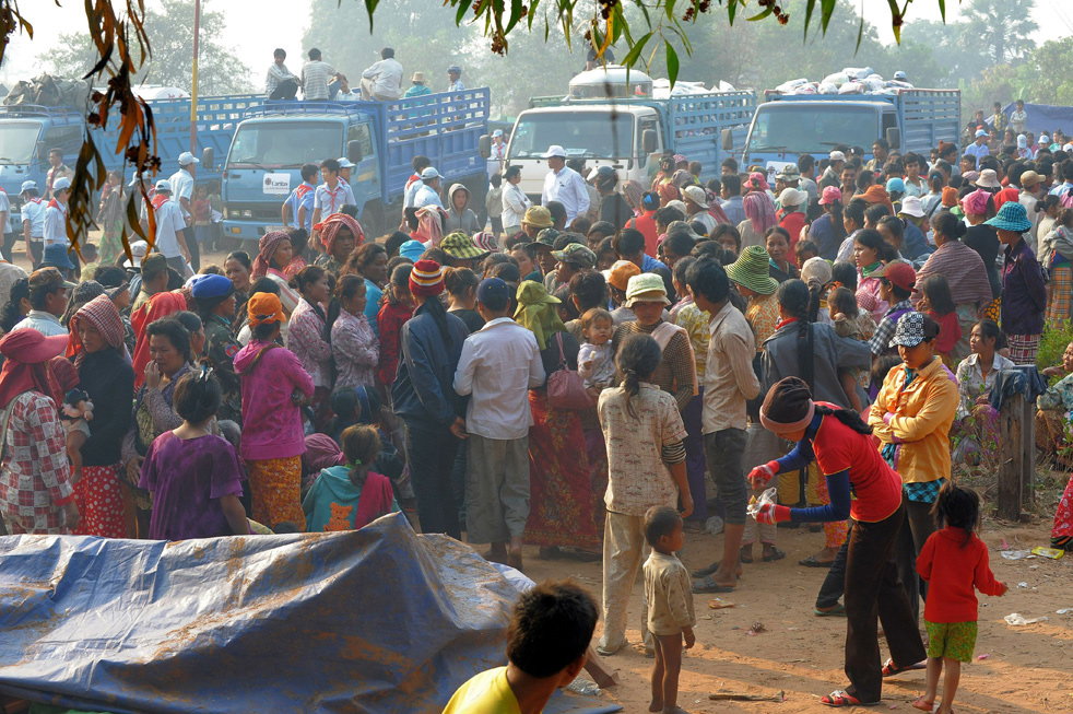 Пограничные бои между Таиландом и Камбоджи