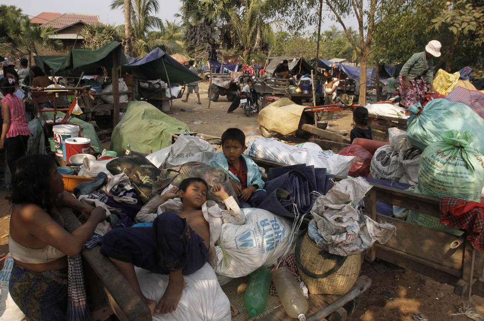 Пограничные бои между Таиландом и Камбоджи