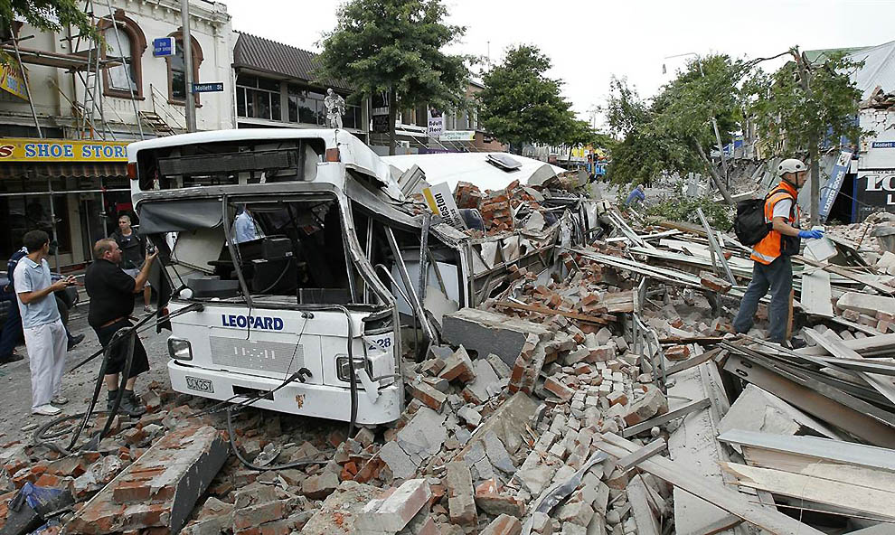 nze02 Мощное землетрясение в Новой Зеландии
