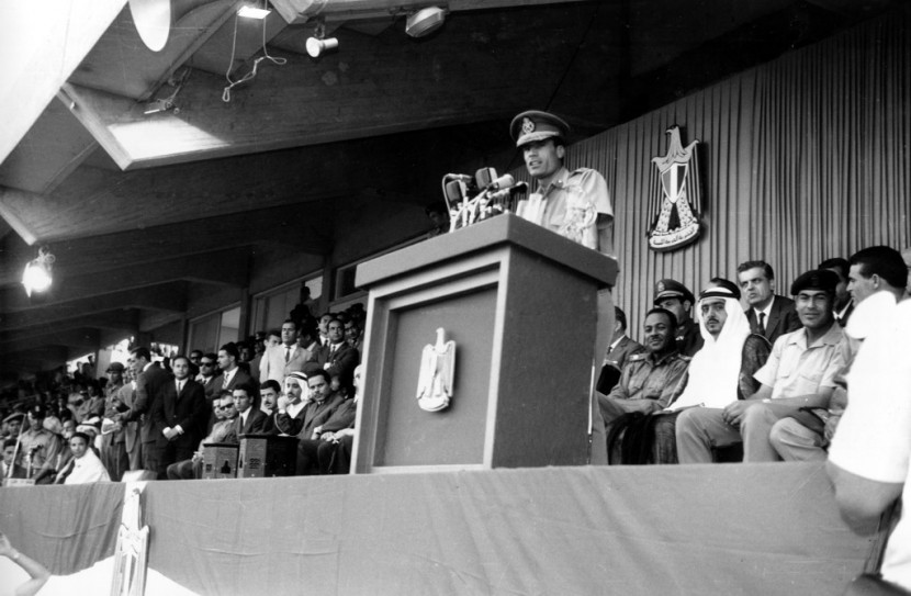 02 Муаммар Каддафи в разные годы своего правления