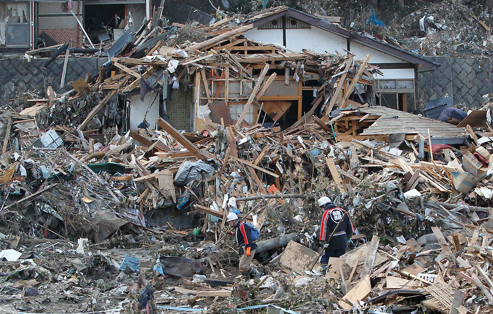 0225 Последствия землетрясения и цунами в Японии
