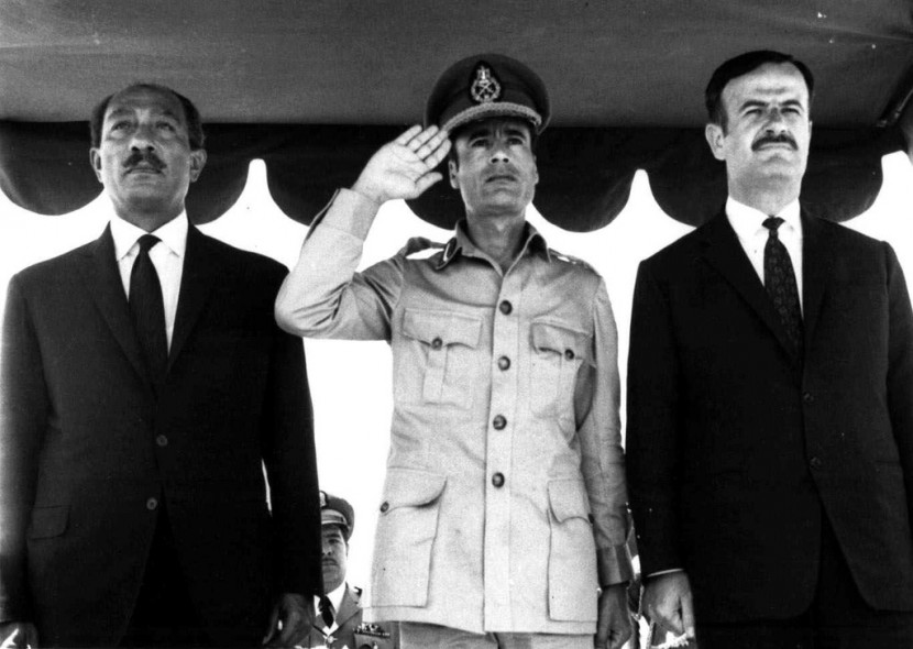 03 Муаммар Каддафи в разные годы своего правления
