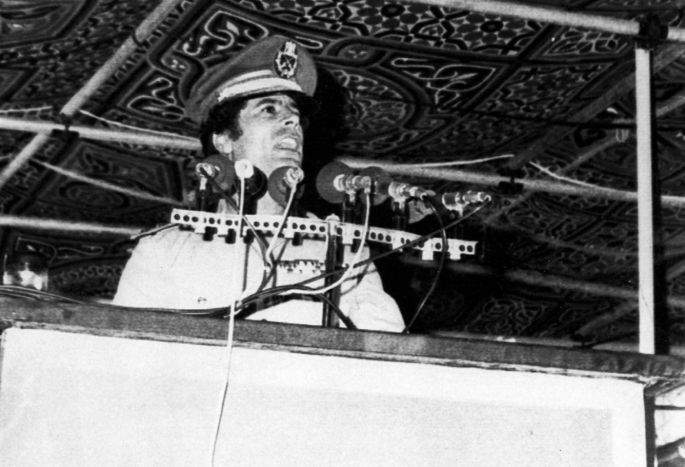 05 990x676 Муаммар Каддафи в разные годы своего правления