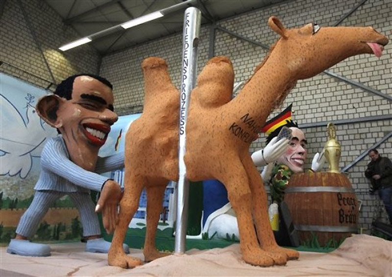 094 
Политическая сатира на немецких карнавалах