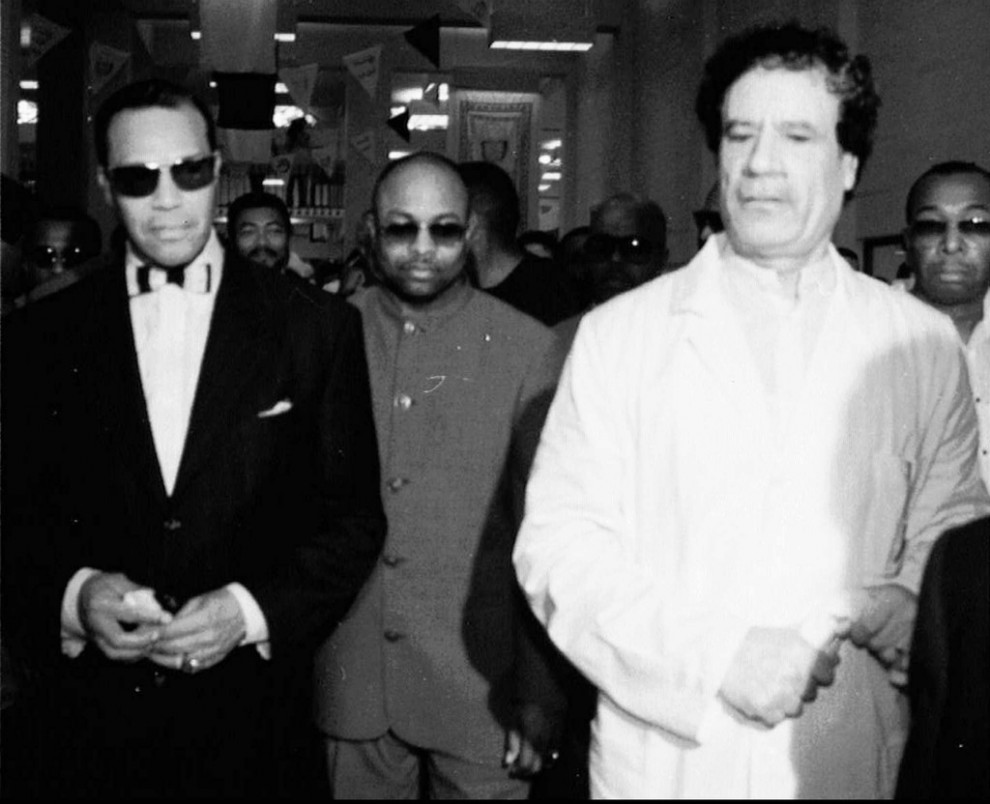 11 990x804 Муаммар Каддафи в разные годы своего правления