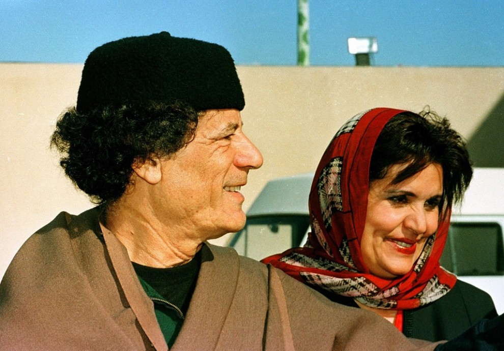 13 990x690 Муаммар Каддафи в разные годы своего правления