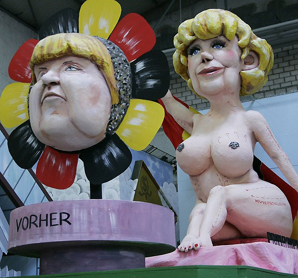 138 
Политическая сатира на немецких карнавалах