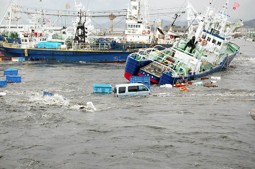 1525 tsunami dan konsekuensi lain dari gempa di Jepang