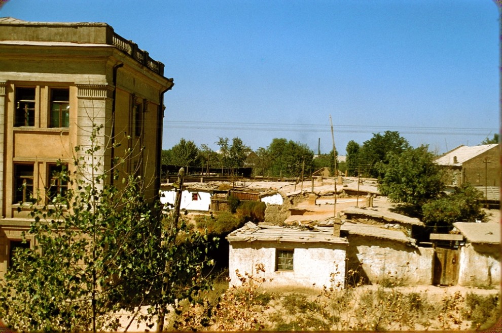 Французский турист в Узбекистане 1956 года