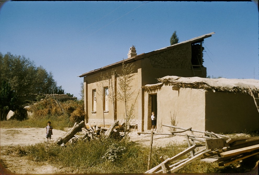 Французский турист в Узбекистане 1956 года