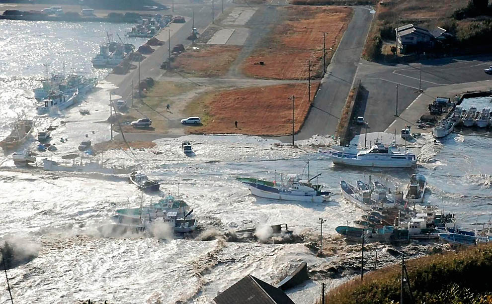 491 tsunami dan konsekuensi lain dari gempa di Jepang