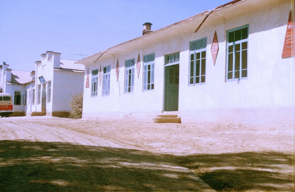 Французский турист в Узбекистане 1956 года