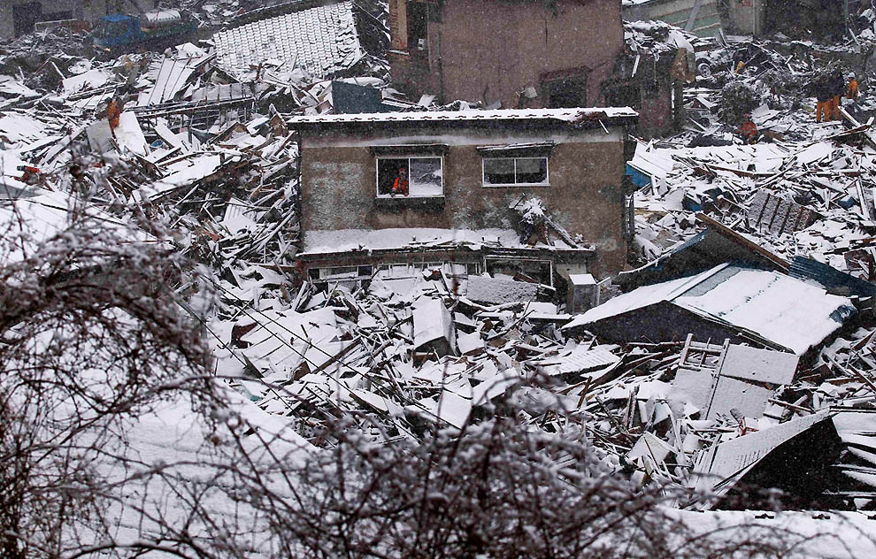j16 1601 Ситуация в Японии после удара стихии