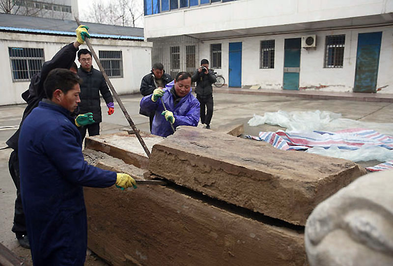 mummy02 В Китае строители нашли мумию