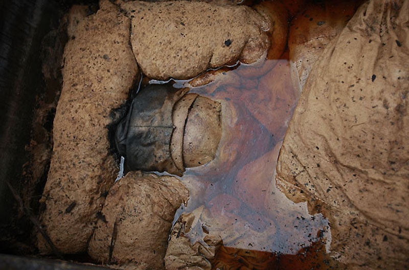 mummy04 В Китае строители нашли мумию
