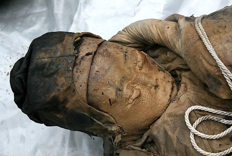 mummy08 В Китае строители нашли мумию