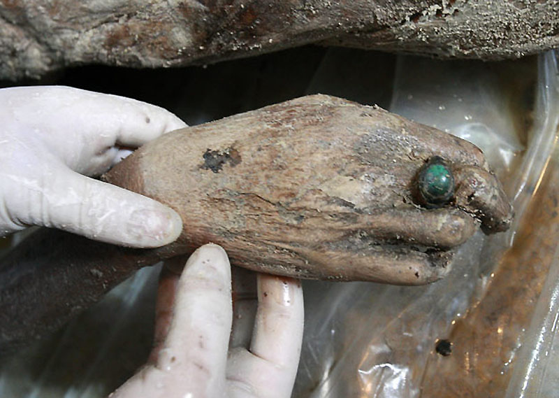 mummy11 В Китае строители нашли мумию