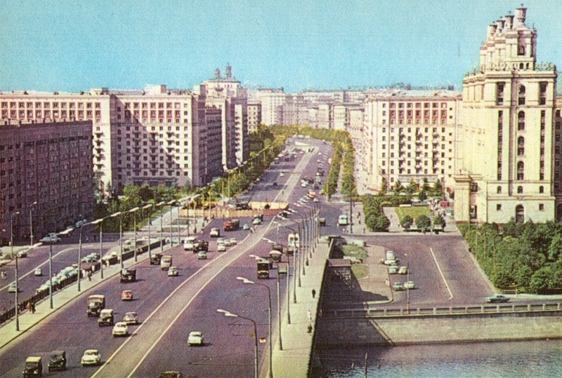 Москва 1960-х.