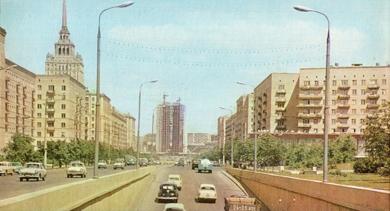 Москва 1960-х.