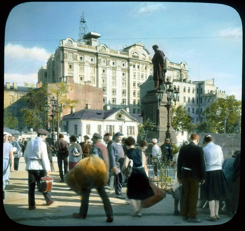 Москва 1931-ого года в цвете!