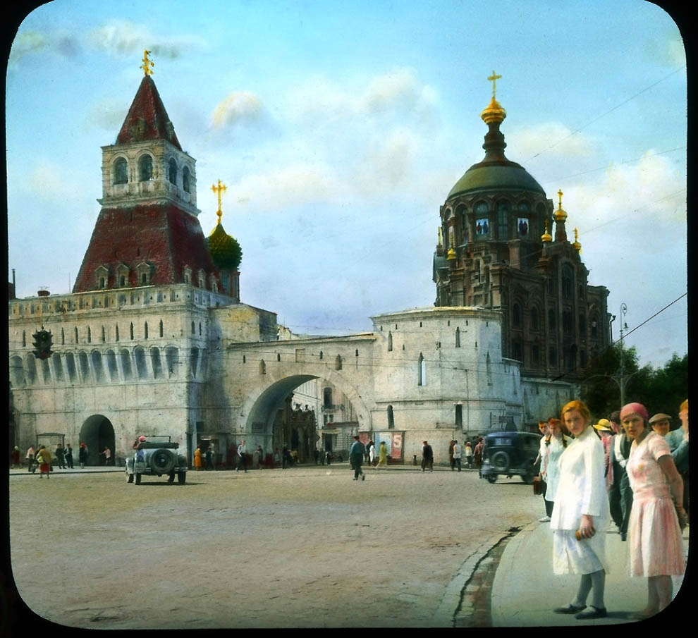 Москва 1931-ого года в цвете!